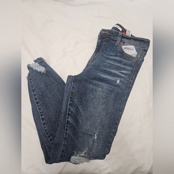 Celebrity Pink Denim - Celebrity Pink The Rider Distressed Skinny Jeans!